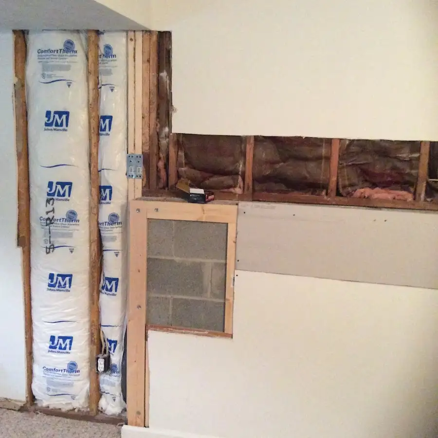 Wall insulation replacement during Structural Drying in Prattville